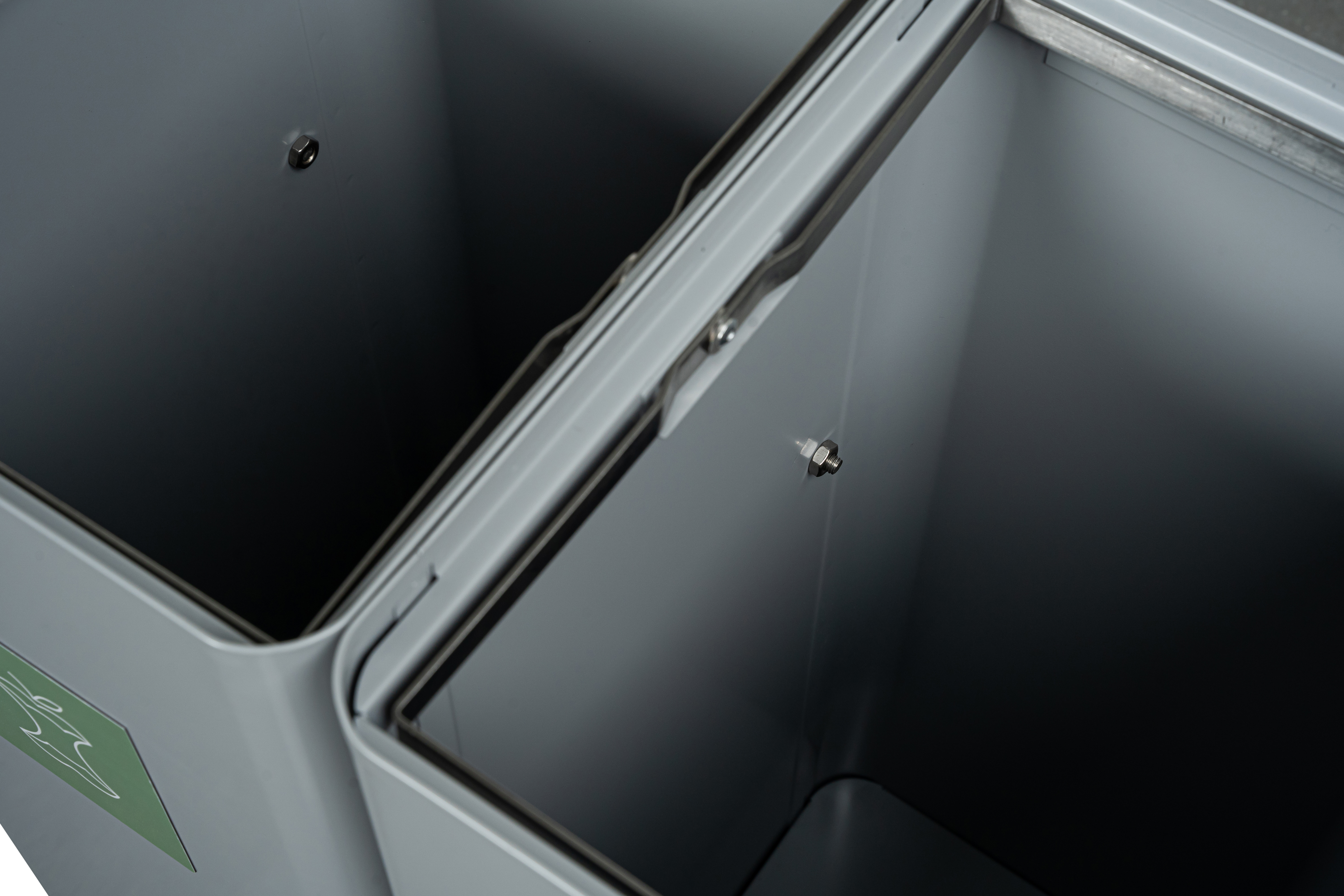 Transparente HDPE-Müllbeutel für Ergofy-Abfallbehälter
