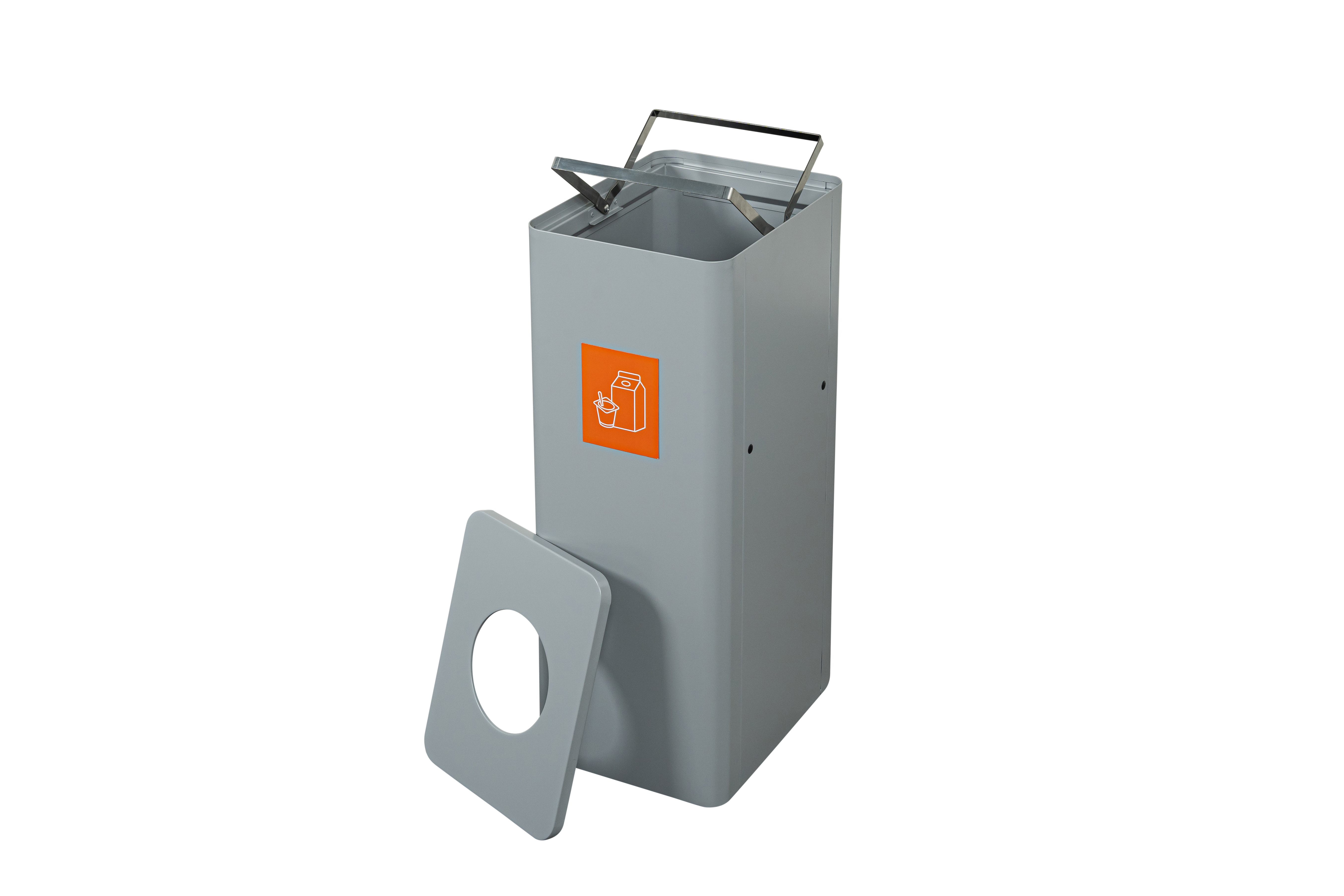 Abfallbehälter Ergofy 60 Liter grau