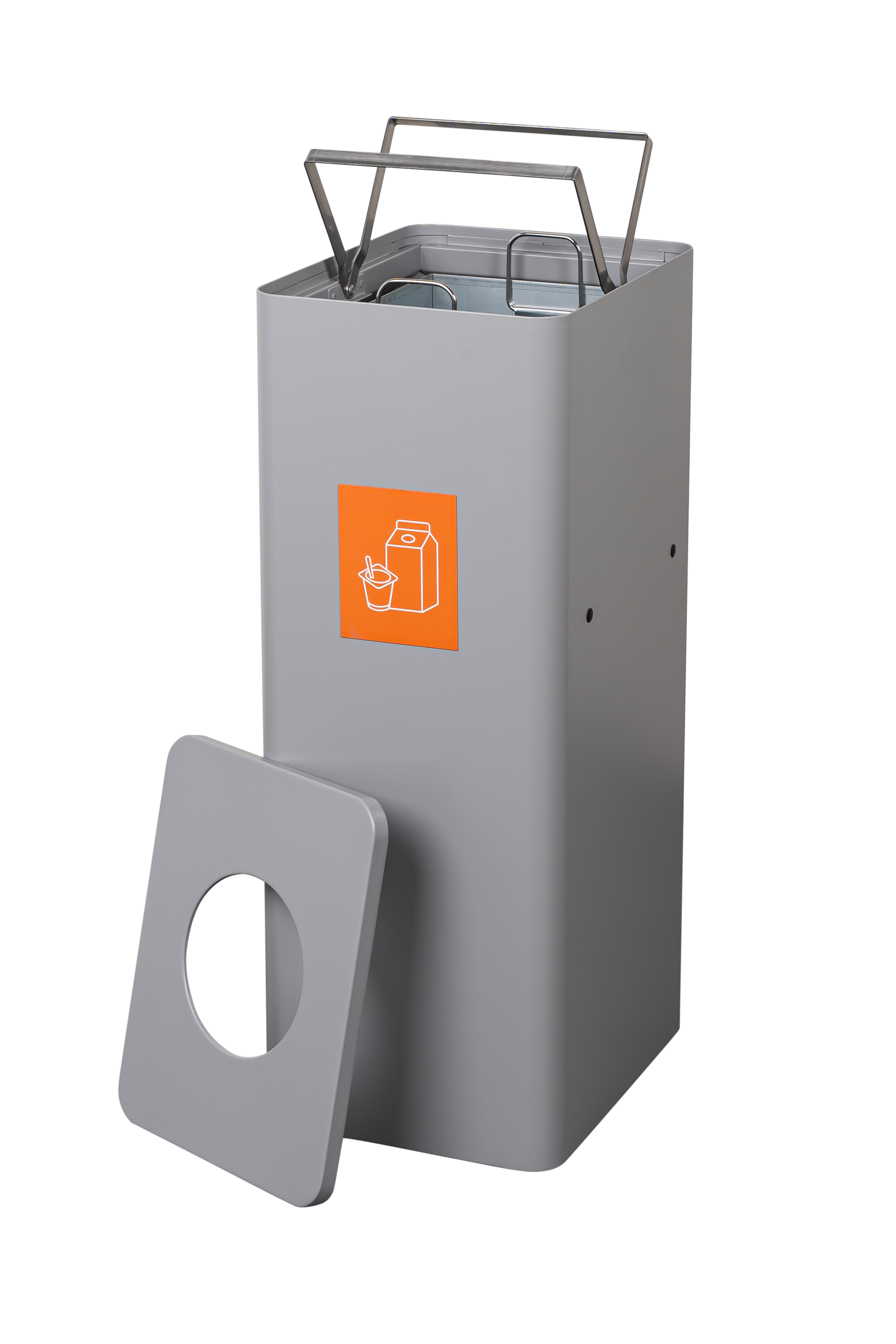 Abfallbehälter Ergofy 60 Liter grau