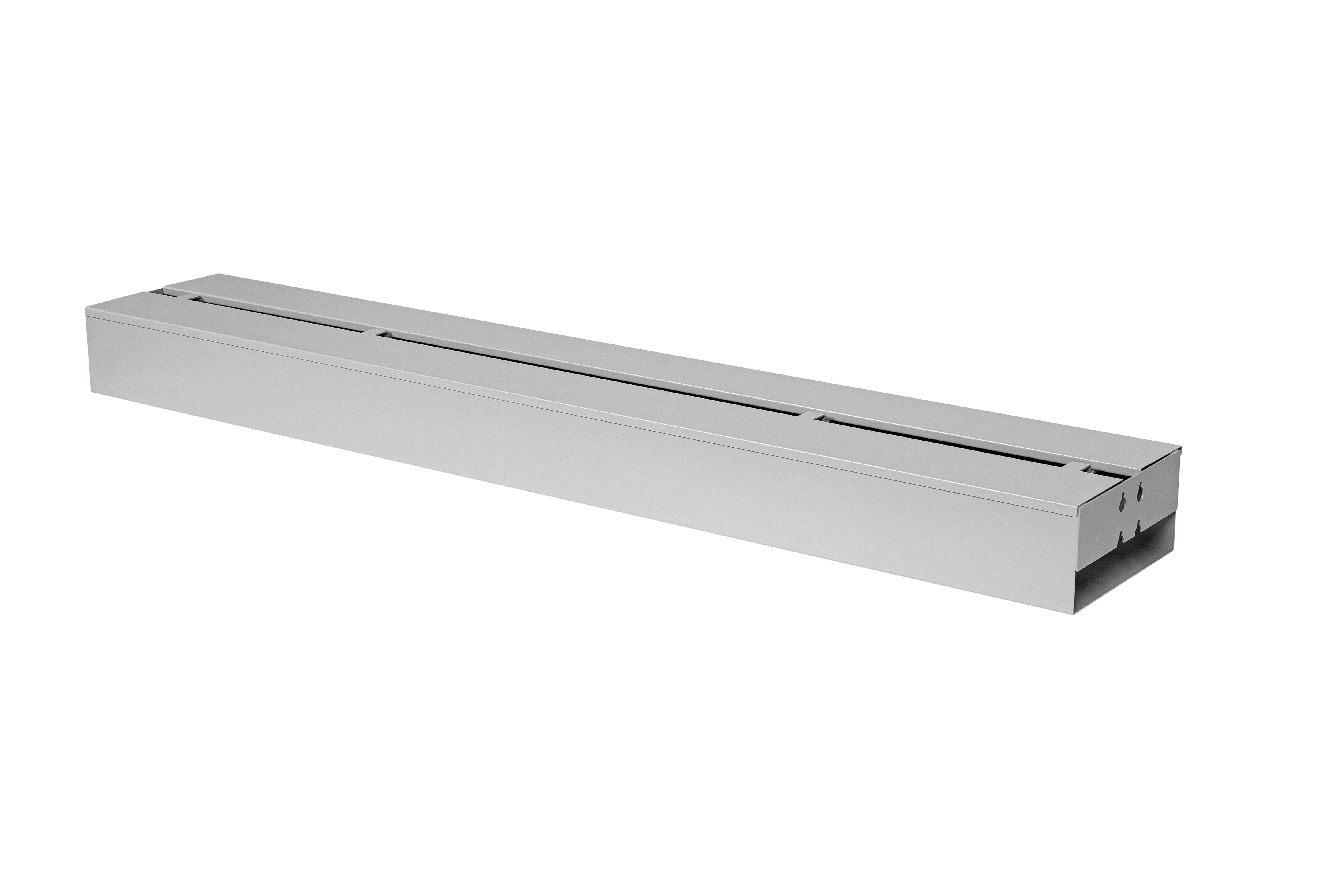 Kabelkanal Ergofy Duo Gestell 160cm Silbergrau