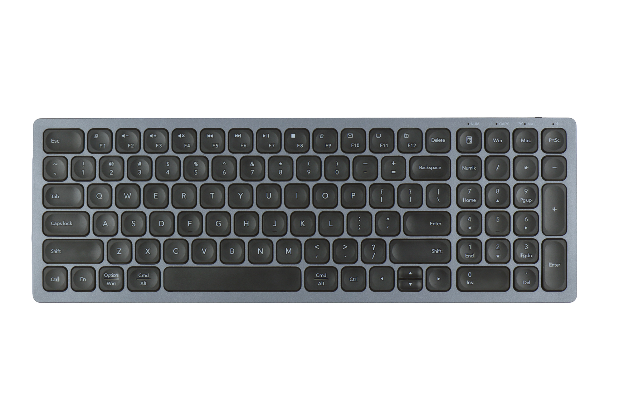 Tastatur Ergofy Ultra Slim kabellos Qwerty