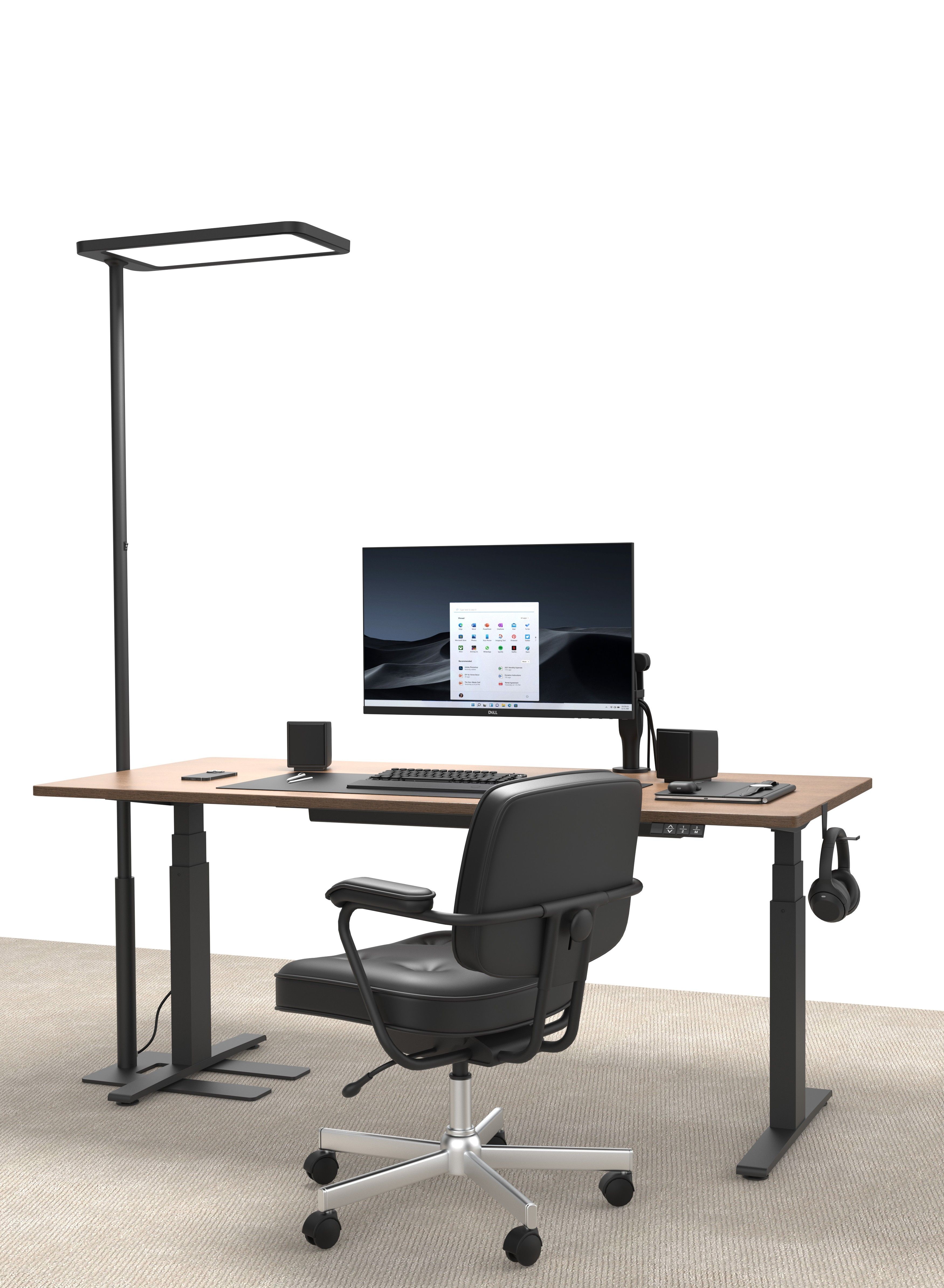 Leuchtenarmatur Ergofy Inluma 2 schwarz