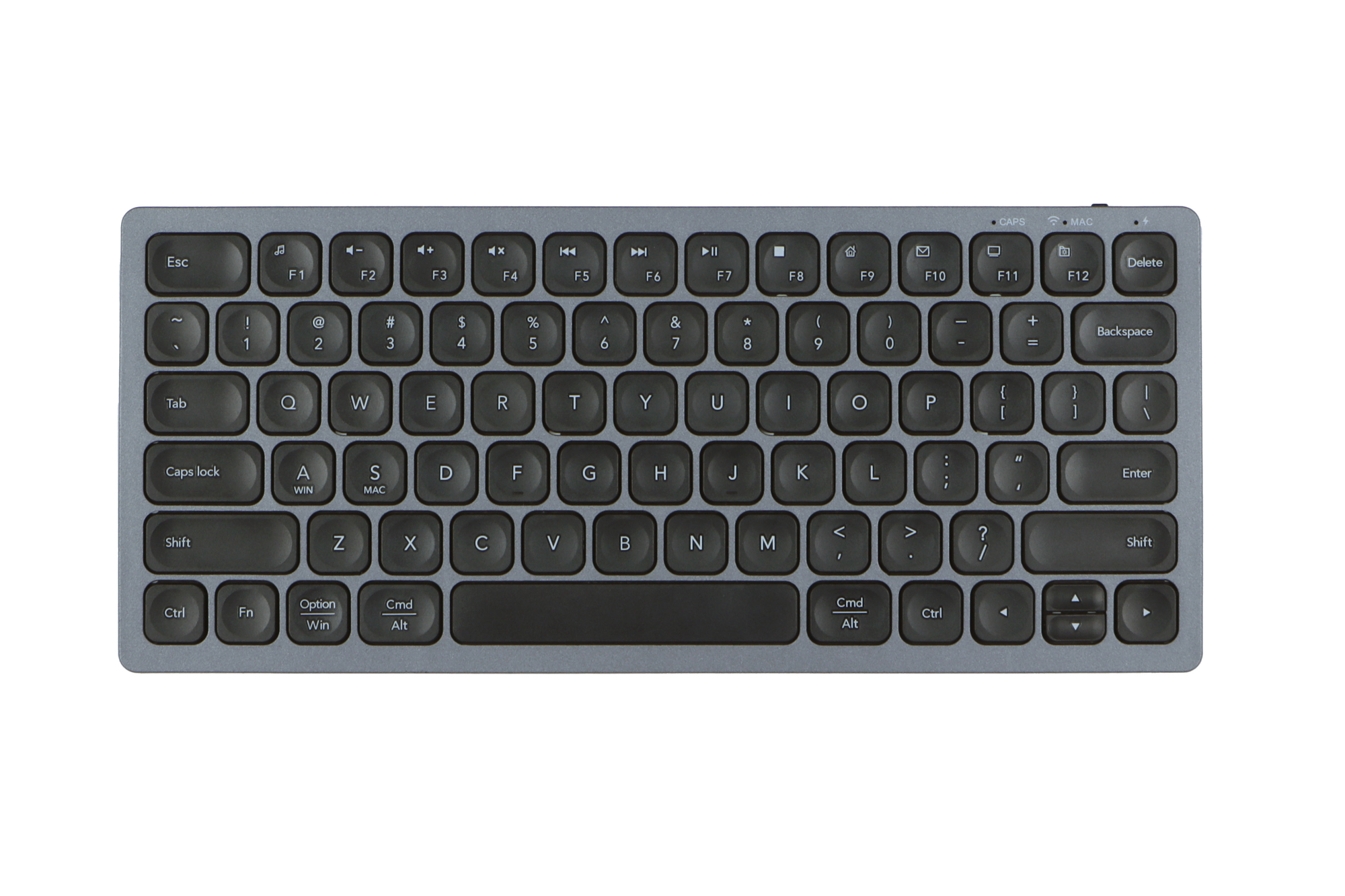 Tastatur Ergofy Ultra Slim kabellos mini Qwerty